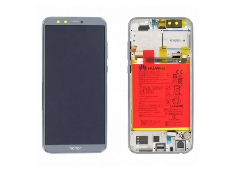 Αυθεντική Οθόνη & Μπαταρία Huawei Honor 9 Lite - Grey (Huawei Service Pack 02351SNR)