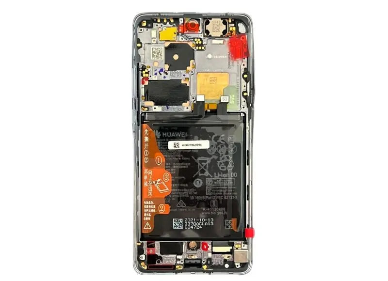 Αυθεντική Οθόνη & Μπαταρία Huawei P50 Pro - Black (Huawei Service Pack 02354HFK)