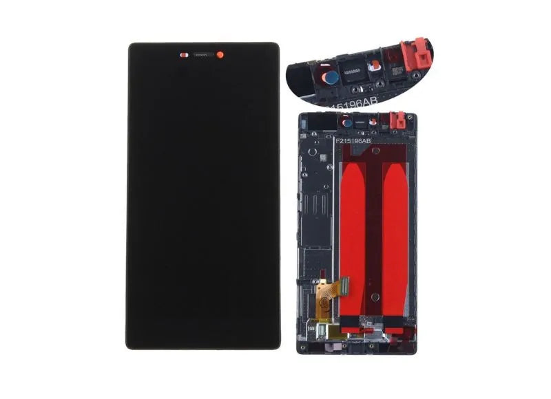 HUAWEI P8 LCD / DIG / FRAME BLACK (OEM)