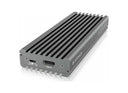 ICYBOX ALUMINIUM Case for TYPE C M.2 NVME SSD Hard Drive