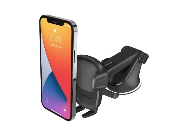 IOTTIE EASY ONE TOUCH 5 DASH & WIND SHIELD CAR MOUNT - BLACK