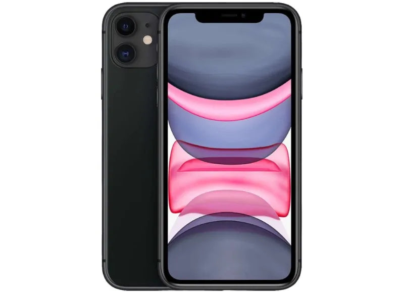 Apple iPhone 11 128GB Black Refurbished with 100% battery - Like New - 3 years warranty