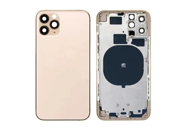 Πίσω Όψη και Μεσαίο Πλαίσιο iPhone 11 Pro Gold (OEM)