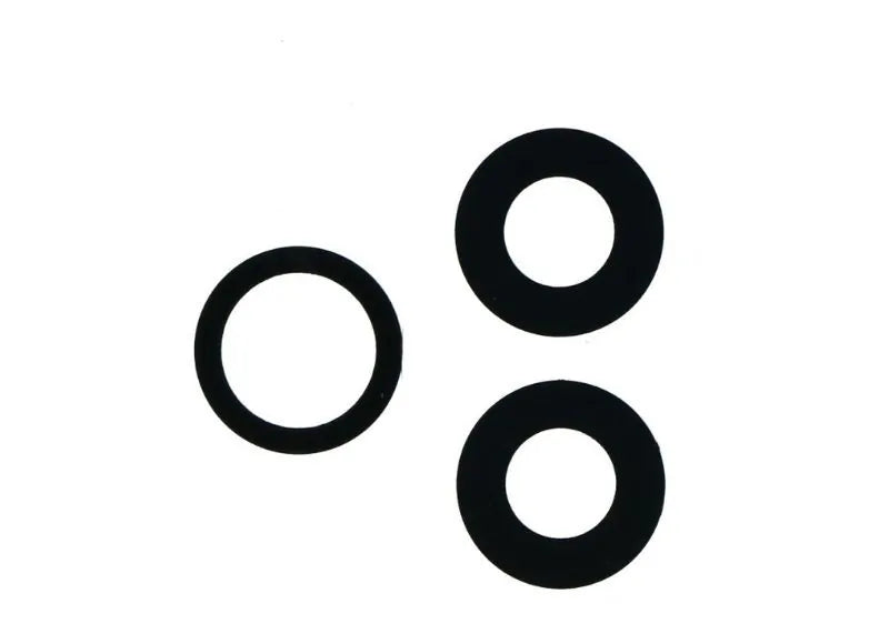 Τζαμάκι Πίσω Κάμερας iPhone 11 Pro Max / 11 Pro Black (OEM)