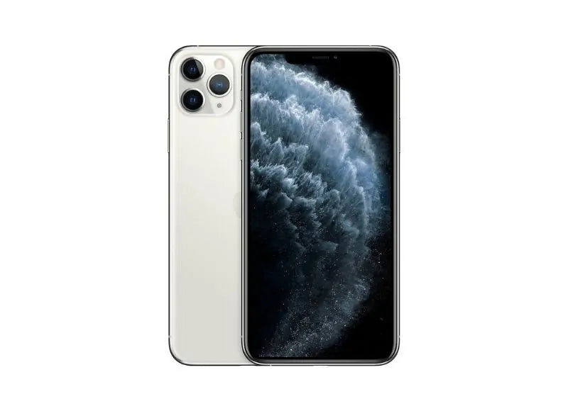 Apple iPhone 11 Pro Max 256GB Silver Refurbished with 100% battery - Like New - 3 years warranty