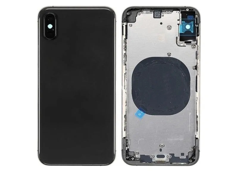 Πίσω Όψη και Μεσαίο Πλαίσιο iPhone XS Space Grey (OEM)
