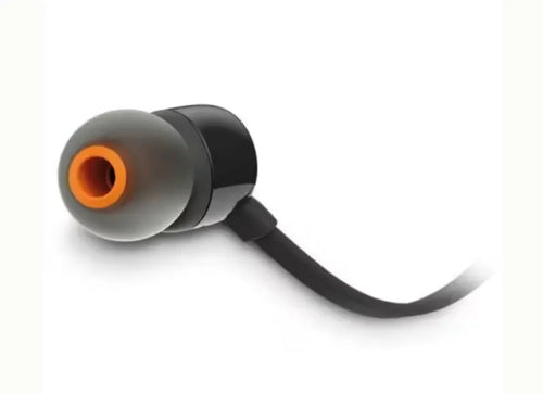 JBL Ενσύρματα Ακουστικά με Μικρόφωνο Tune 110 In-Ear Μαύρο