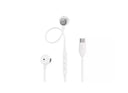 JBL Ενσύρματα Ακουστικά Tune 305C Ear Buds USB-C Λευκό