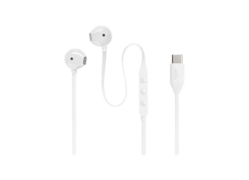 JBL TUNE 305C EAR BUDS USB-C (WHITE)