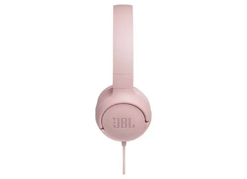 JBL Ενσύρματα Ακουστικά Κεφαλής Tune 500 On-Ear Universal & Mic Ροζ