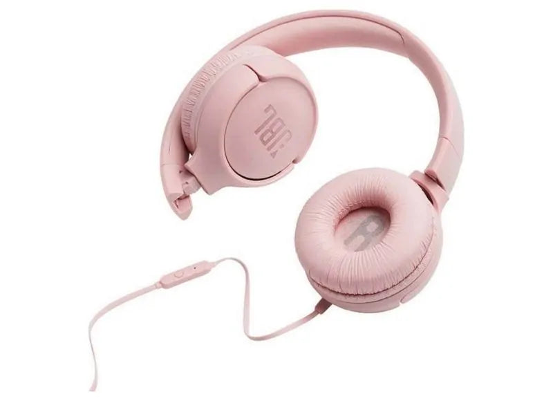 JBL TUNE 500 ON-EAR UNIVERSAL HEADPHONES & MIC (PINK)