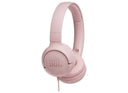 JBL Ενσύρματα Ακουστικά Κεφαλής Tune 500 On-Ear Universal & Mic Ροζ