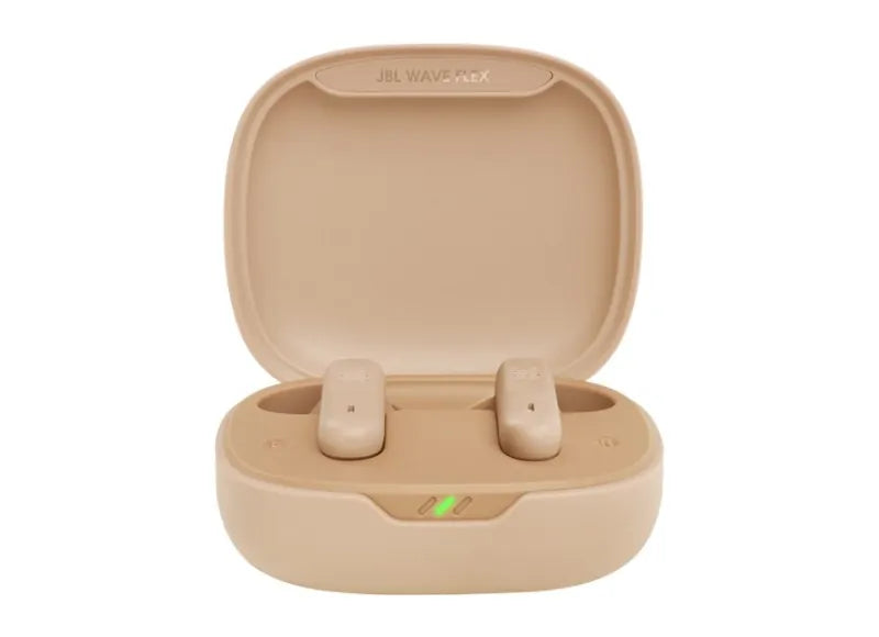 JBL WAVE FLEX TWS EAR-BUDS HEADPHONES - BIEGE