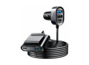 JOYROOM CAR CHARGER 2xPD / 2xQC3.0 72W 1.5M (BLACK)