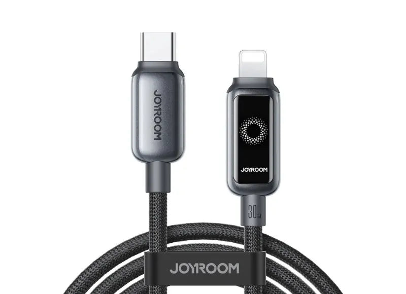 JOYROOM S-A55 STARFLIGHT USB-C ΣΕ LIGHTNING 30W 1.2M ΚΑΛΩΔΙΟ ΜΑΥΡΟ