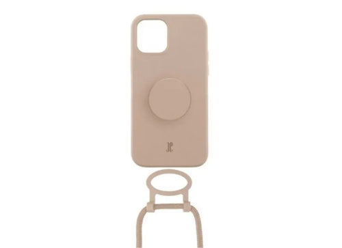 Just Elegance Θήκη PopGrip για iPhone 12/ 12 Pro Μπεζ