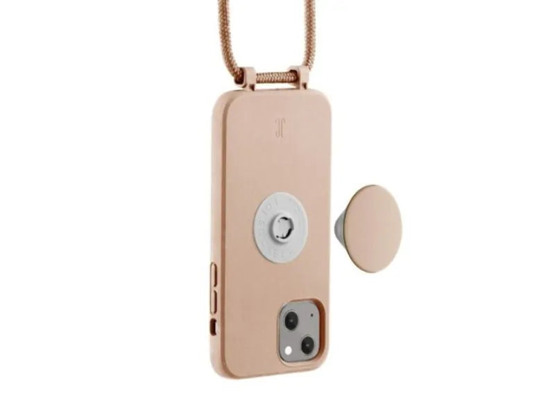 JUST ELEGANCE POPGRIP CASE FOR IPHONE 12/ 12 PRO (BEIGE)