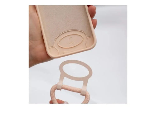 Just Elegance Case PopGrip for iPhone 13 Pro Beige