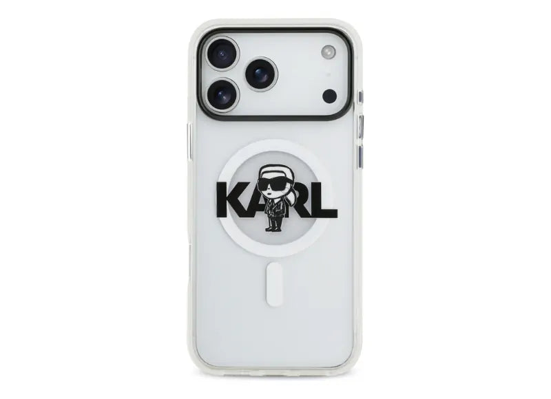 KARL LAGERFELD IML KARL SKETCH LOGO MAGSAFE ΘΗΚΗ ΓΙΑ IPHONE 17 PRO MAX (ΔΙΑΦΑΝΗ)