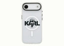 Karl Lagerfeld Case Iml Karl Sketch Logo MagSafe for iPhone Air Clear