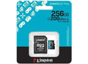Kingston Κάρτα Μνήμης Canvas Go! Plus microSDXC 256GB UHS-I με Adapter