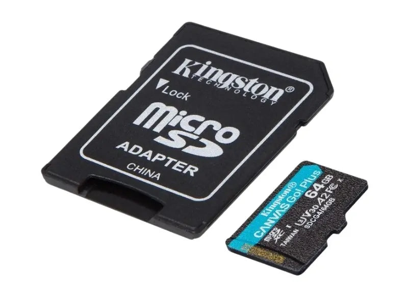 KINGSTON MICRO SD CANVAS GO! PLUS SDCG4/64GB ΚΑΡΤΑ ΜΝΗΜΗΣ
