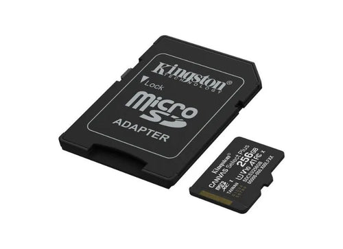 Kingston Κάρτα Μνήμης MicroSD 256GB Class 10 Canvas Select Plus