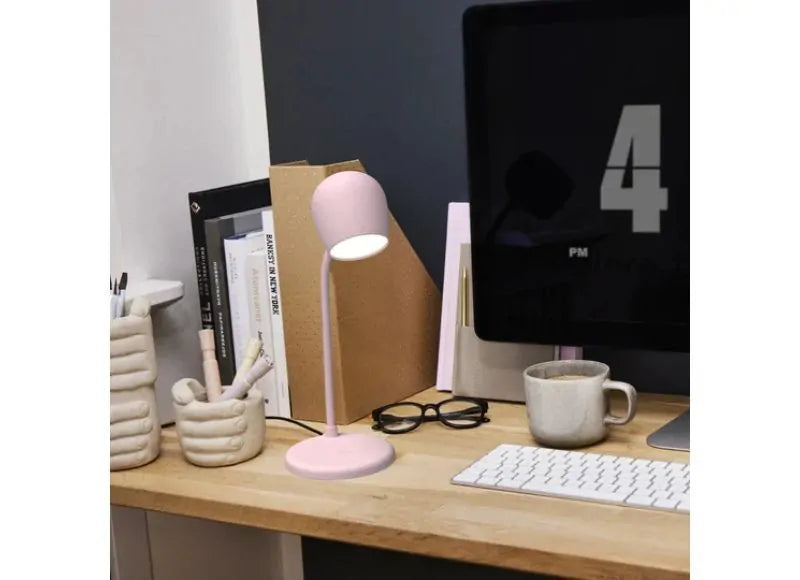 KREAFUNK ELLIE 3-σε-1 LAMP / SPEAKER / Qi charger (DUSTY ROSE)