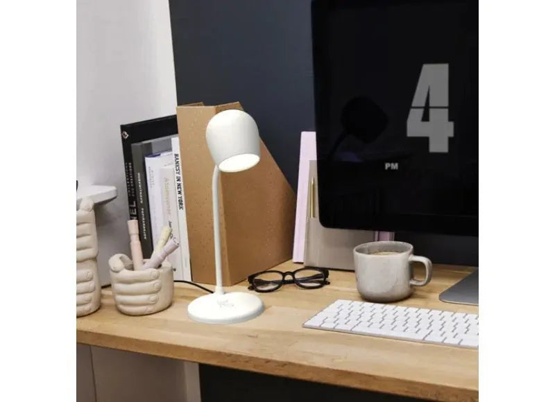KREAFUNK ELLIE 3-σε-1 LAMP / SPEAKER / Qi charger (WHITE)