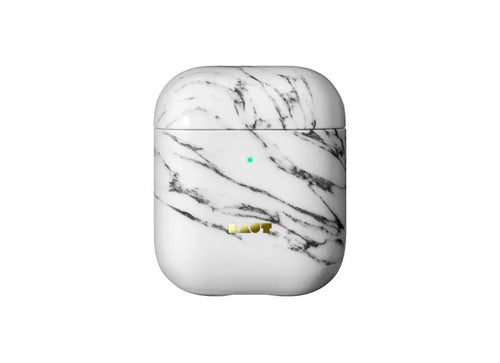 LAUT HUEX ELEMENTS CASE - AIRPODS 1 / 2 - WHITE MARBLE