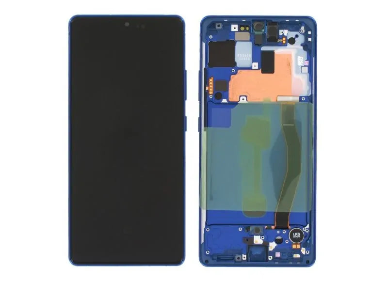 Αυθεντική Οθόνη Samsung S10 Lite G770 Prism Blue (Samsung Service Pack GH82-21672C)