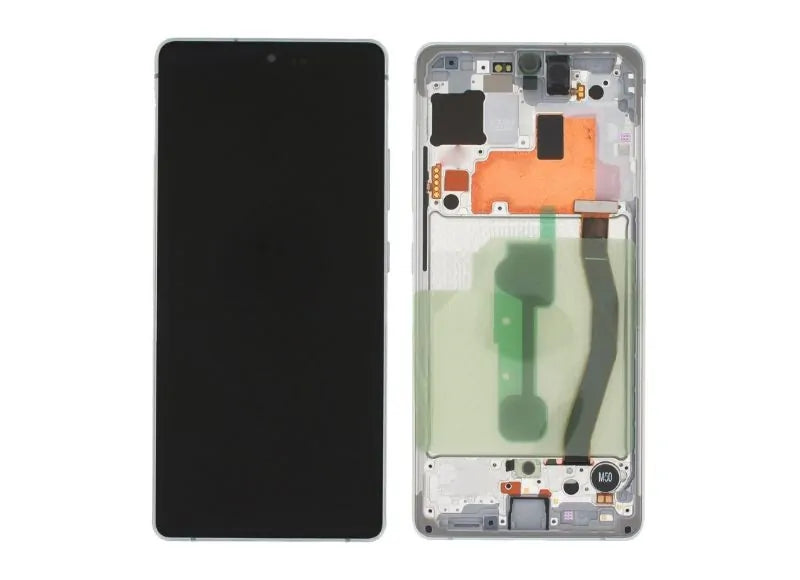 Αυθεντική Οθόνη Samsung S10 Lite G770 White (Samsung Service Pack GH82-21672B)