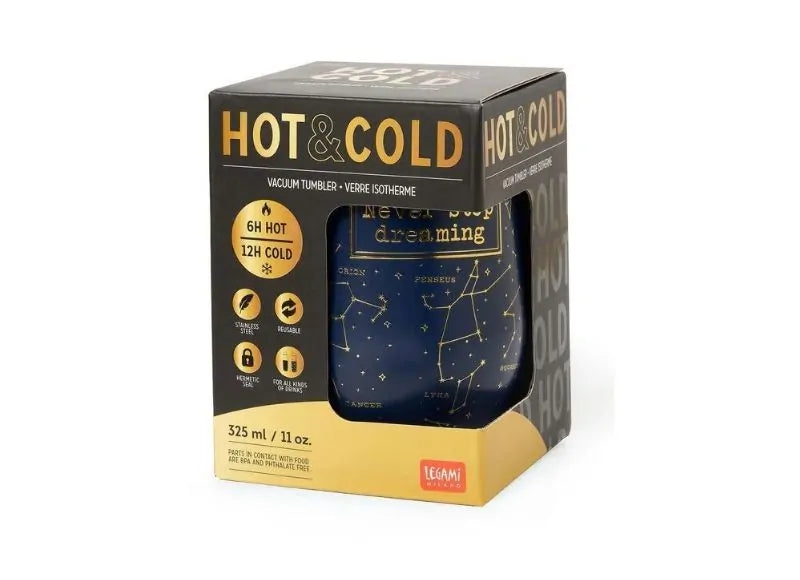 LEGAMI HOT&COLD VACUUM TUMBLER - STARS
