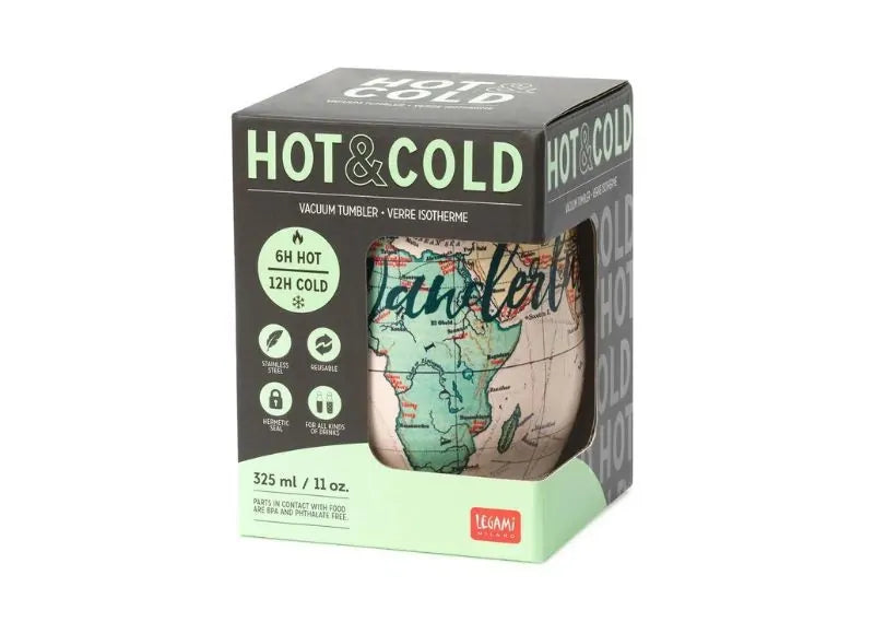 Legami Hot&Cold Vacuum Tumbler Travel