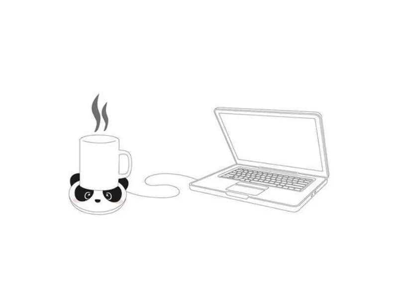 Legami Warm It Up USB Mug Warmer Panda