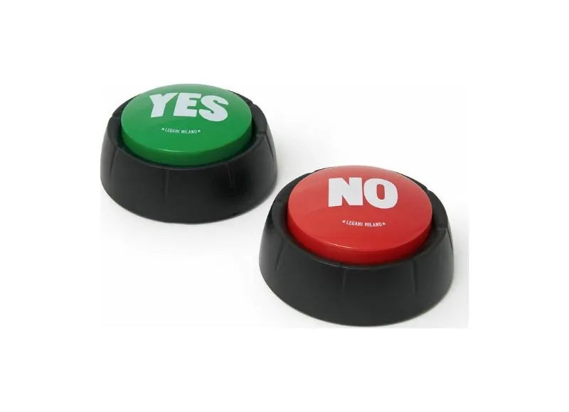 LEGAMI YES&NO - SET OF TWO SOUND BUTTONS