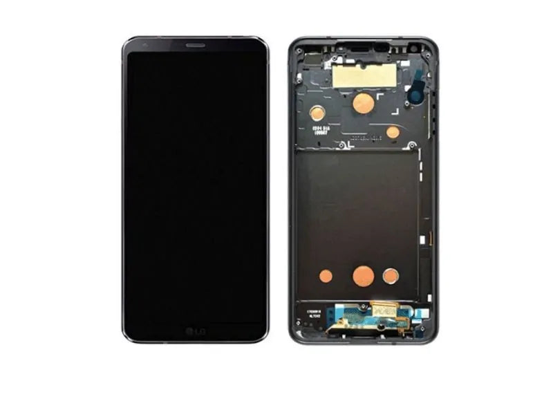 Screen with Touch Digitizer LG G6 LCD / DIG / Frame Black (OEM)