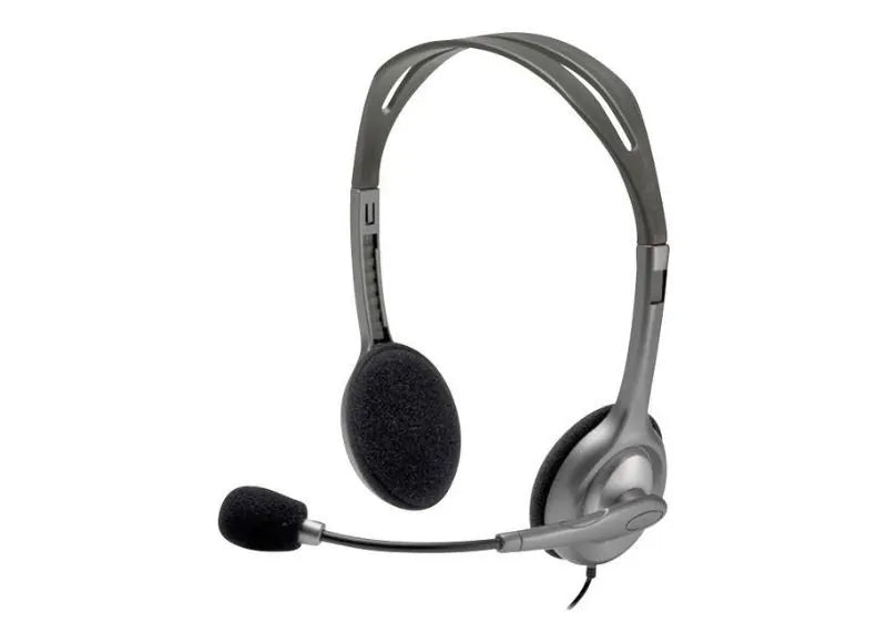 LOGITECH H111 STEREO HEADSET (GREY)