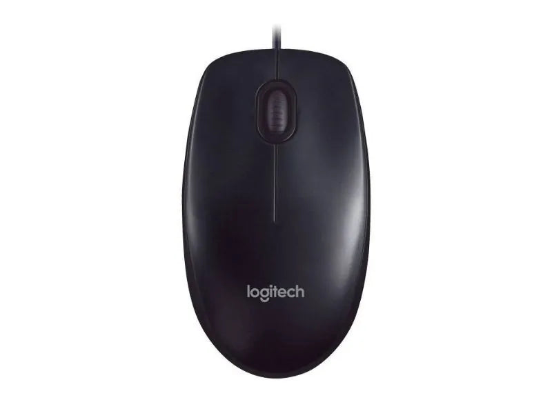 LOGITECH M90 USB MOUSE (GREY)