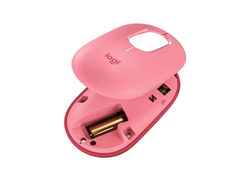 LOGITECH POP MOUSE WITH EMOJI (HEARTBREAKER PINK)