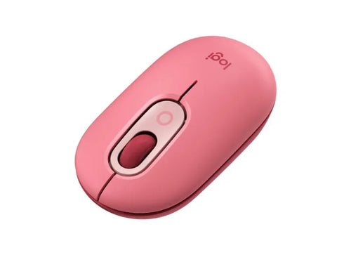 LOGITECH POP MOUSE WITH EMOJI (HEARTBREAKER PINK)