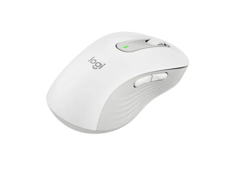 Logitech Signature M650 Ασύρματο Bluetooth Ποντίκι για Αριστερόχειρες (Off-White)