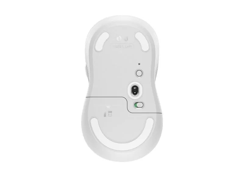 Logitech Signature M650 Ασύρματο Bluetooth Ποντίκι για Αριστερόχειρες (Off-White)