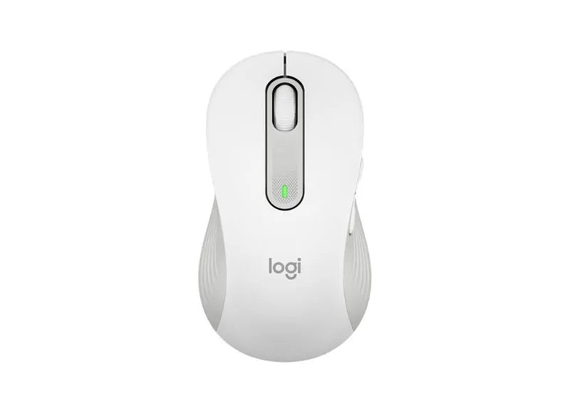 Logitech Signature M650 Wireless Bluetooth Mouse for Left-Handed Users (Off-White)