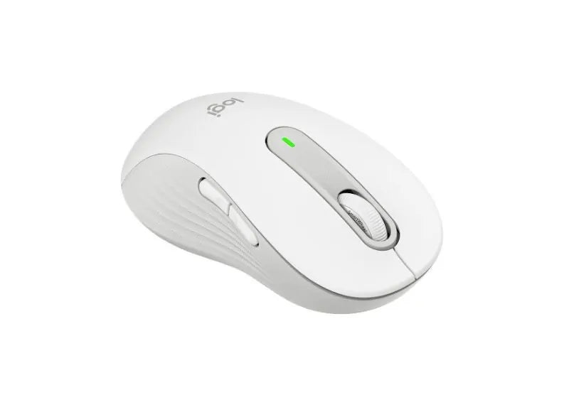 Logitech Signature M650 Ασύρματο Bluetooth Ποντίκι για Αριστερόχειρες (Off-White)