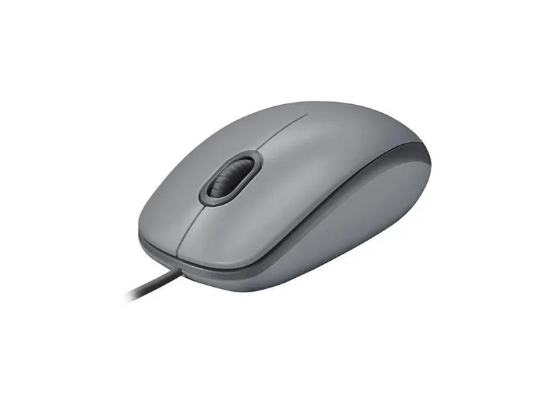 LOGITECH M110 SILENT WIRED MOUSE (GREY)