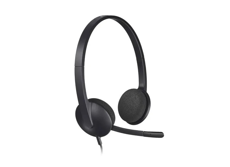LOGITECH USB HEADSET H340 BLACK