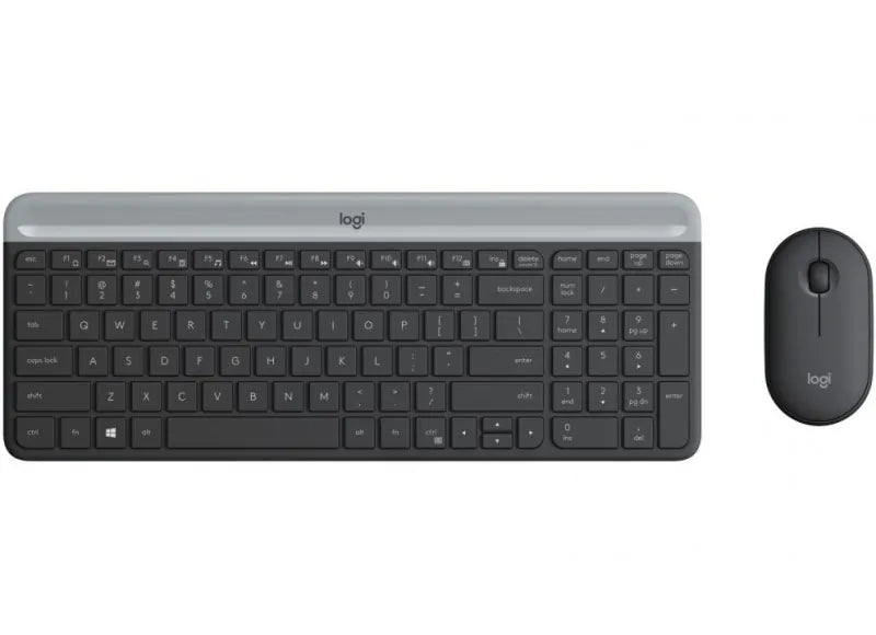LOGITECH MK470 SLIM WIRELESS KEYBOARD & MOUSE COMBO (GRAPHITE)