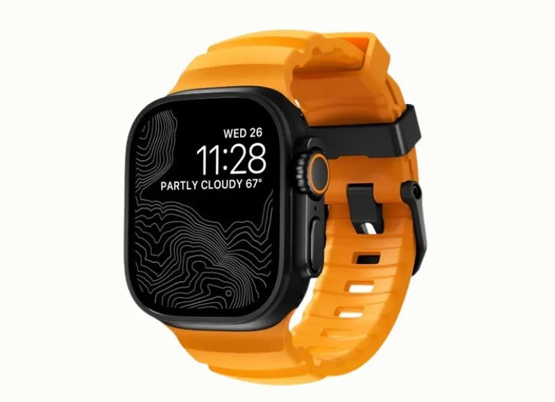 Nomad Strap Mad Rocky Point Band Sol / Black Hardware for Apple Watch 44/45/46/49mm