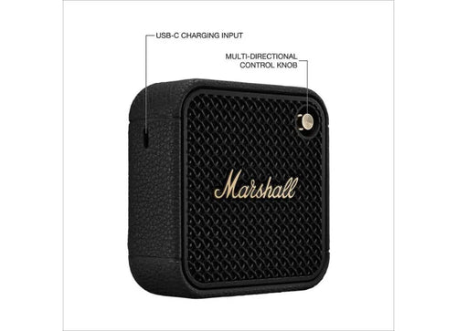 Marshall Φορητό Ηχείο Willen II Black & Brass
